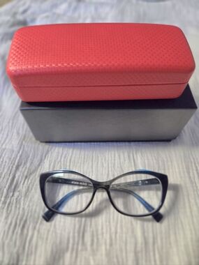 Alain Mikli Eyeglass Frames with Red Case